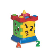 CASTELINHO DIDATICO NA SOLAPA 20CM 120
